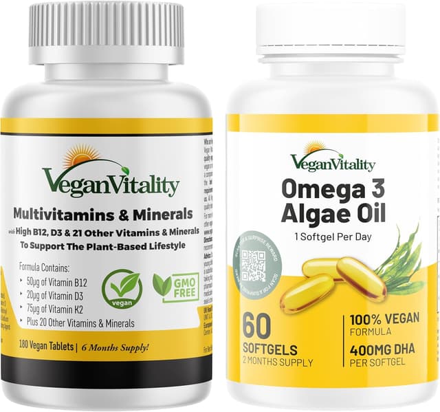 Detalle de Vegan Vitality multivitamin, 6 months supply
