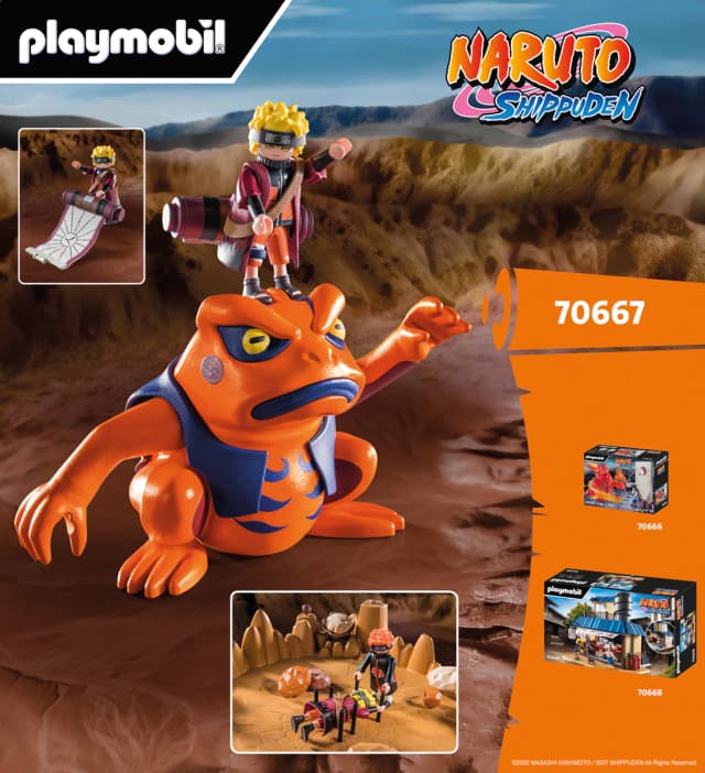 Detalle 2 de Playmobil Playmobil Naruto Vs. Pain, figura Naruto 1 unidad