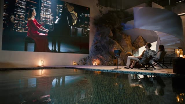 Detalle 2 de Hisense C2 Ultra Beamer mit 4K-Auflösung, Keystone-Korrektur und Vidaa Smart