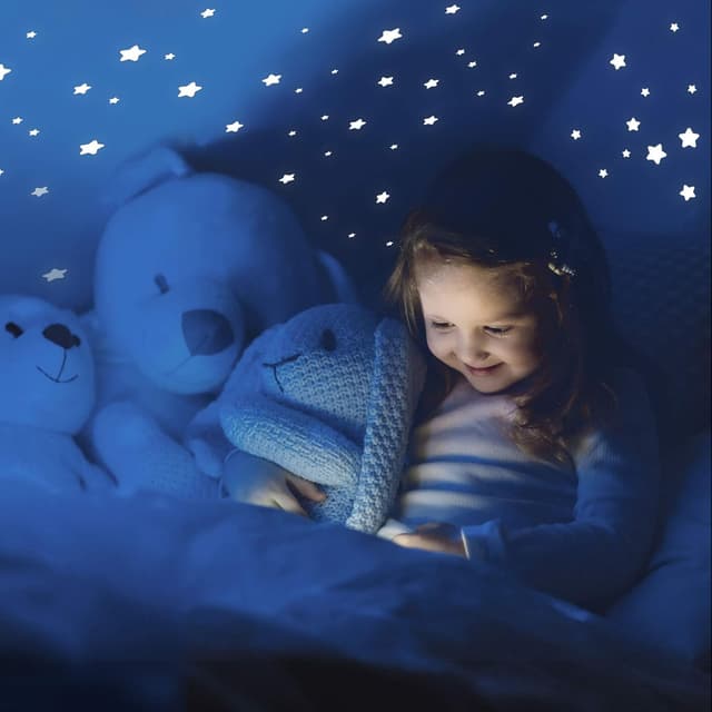 Detalle de Paraboo Leuchtsterne 452 Stk. Kinderzimmer 🌟