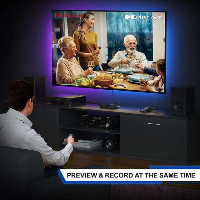 Thumbnail 6 de Portta VHS to Digital Converter recorder 🎥