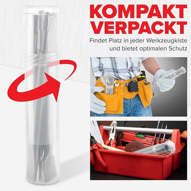 Thumbnail 4 de KSP-TEC® SDS Plus Meißel Set 4-tlg.
