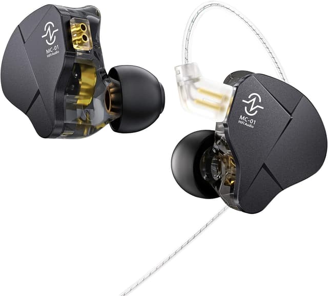 Detalle de Yinyoo CCZ MC01 Soul wired in-ear monitors (IEM) with 3.5mm jack