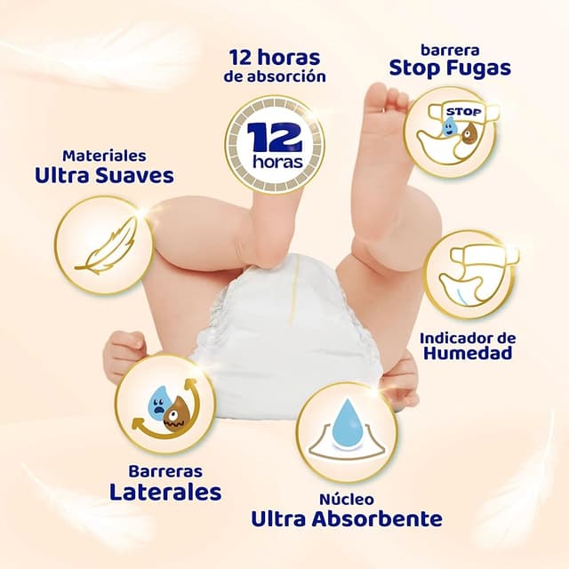 Thumbnail 4 de Dodot Sensitive Pañales Bebé Talla 4, Protección 12h🍼