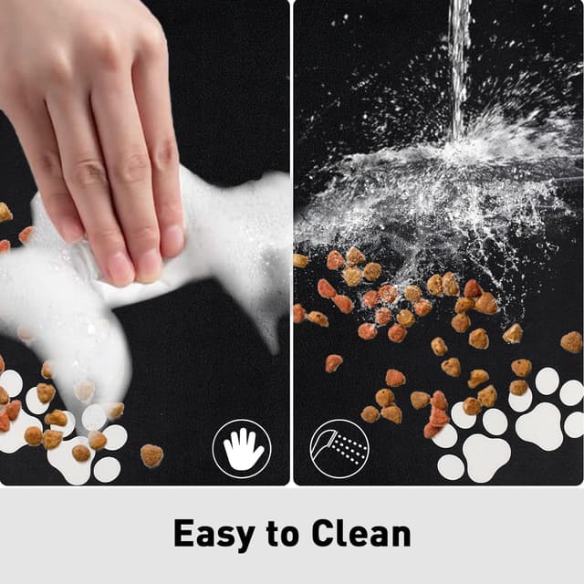 Thumbnail 6 de YOKUPOTAC Absorbent Dog Bowl Mat 60 x 40 cm