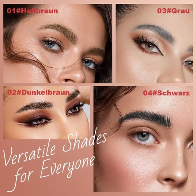 Detalle 2 de Magischer Microblading Augenbrauenstift 4 Spitzen