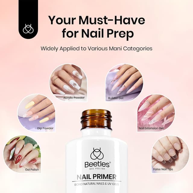 Detalle 2 de Beetles Nail Primer 20 ml für Gelnägel