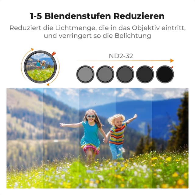 Thumbnail 4 de K&F CONCEPT 3‑in‑1 82mm Filter