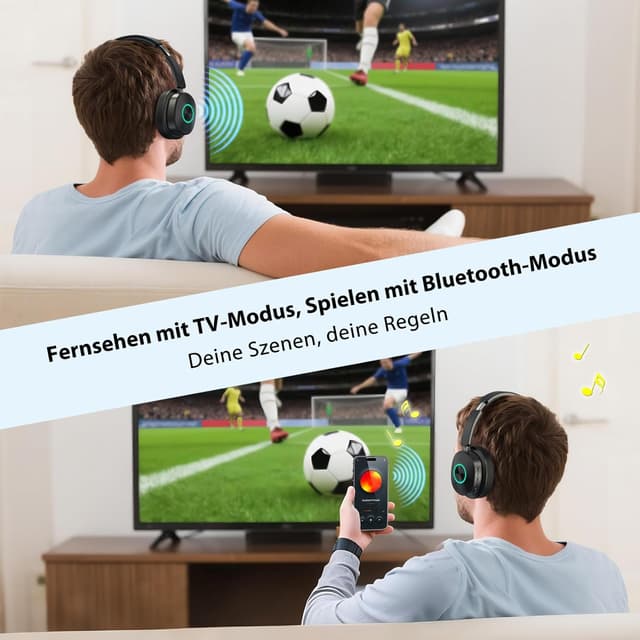 Detalle 2 de Earbay Funkkopfhörer für Fernseher