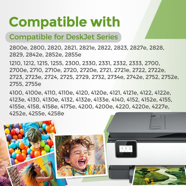 Thumbnail 1 de HP 67XL Black Tri-Color Ink Cartridge Combo Pack