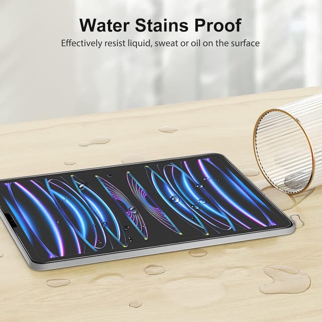 Thumbnail 6 de SPARIN Panzer Schutzglas für iPad Pro 11 Zoll (2022/2021/2020) & iPad Air 5/4 – 9H, kratzfest, 3er-Set