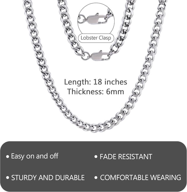 Detalle 2 de Kubanische Panzerkette 46 cm für Herren