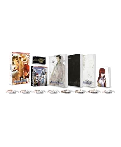 Detalle de Steins,Gate – Serie Completa Coleccionista A4 en Blu-ray (SELECTA VISION)