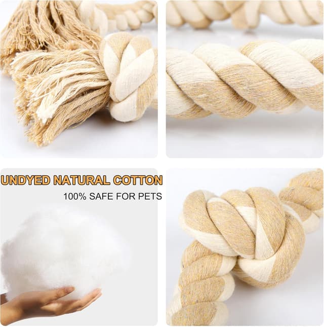 Detalle 2 de Fida Dog Rope Toy 92cm for Large Dogs