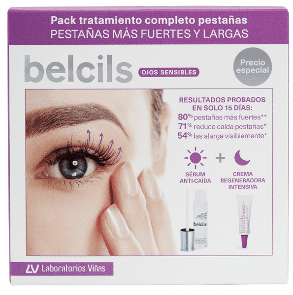 Imagen de Belcils Tratamiento Completo Pestañas 3 ml + 4 ml 💄 en OfertitasTOP