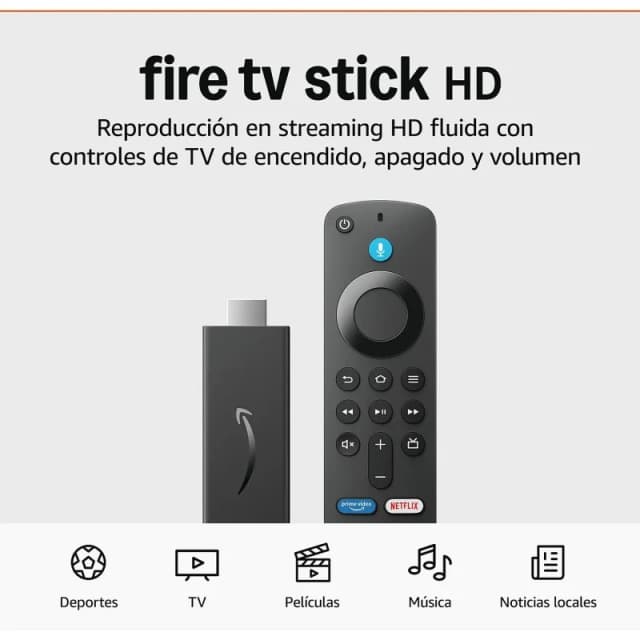 Detalle 2 de Amazon Fire TV Stick 3ª Gen streaming Full HD