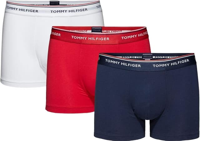Detalle 1 de Tommy Hilfiger Pack de 3 Bóxer Trunks Hombre 🩲