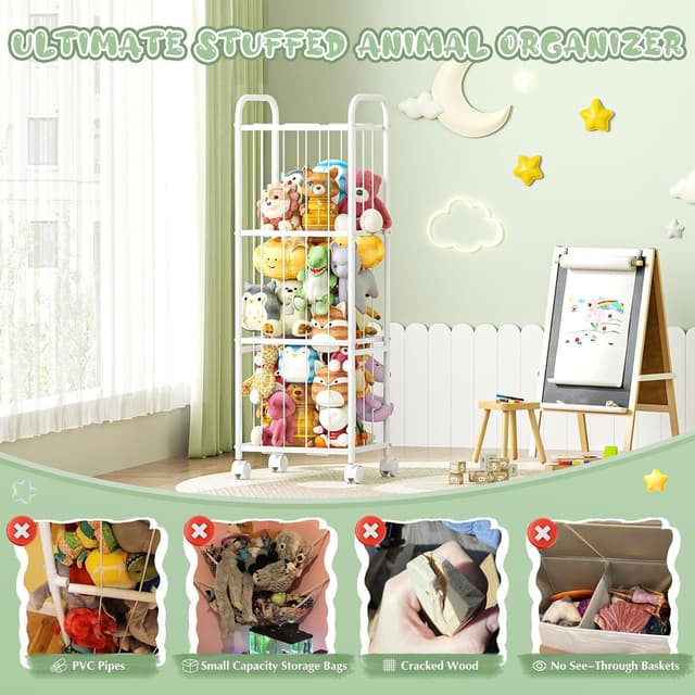 Thumbnail 3 de Plush Animal Storage Tube 53.5 in