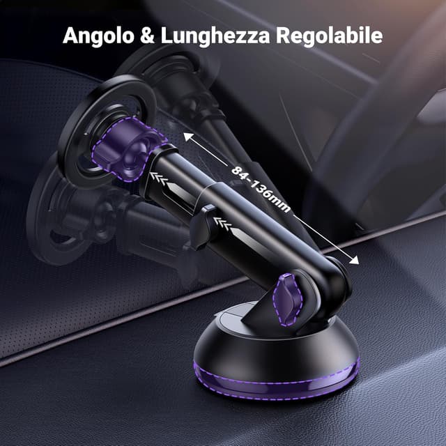 Thumbnail 6 de UGREEN Supporto Telefono Auto magnetico per volante