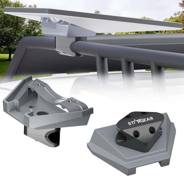 Detalle de STARGEAR Starlink Mini Mount (Anti-Theft Tube Clamp) for Round Rails 7/8 in, 1 in, and 1.25 in