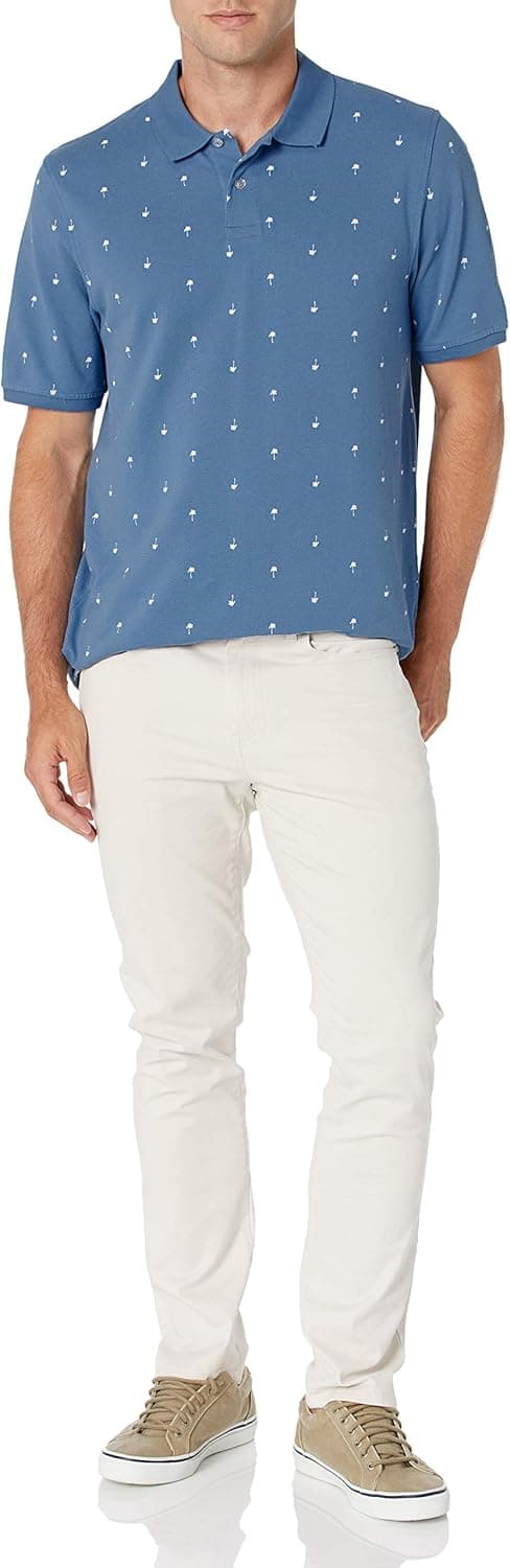 Detalle 2 de Amazon Essentials Cotton Pique Polo Shirt
