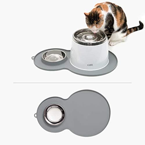 Thumbnail 1 de Catit Alfombra de silicona para bebedero y comedero 🐾