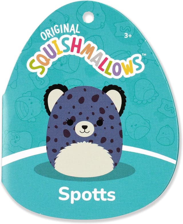 Detalle de Squishmallows Original 12in Spotts the Navy Blue Cheetah Official Jazwares Plush