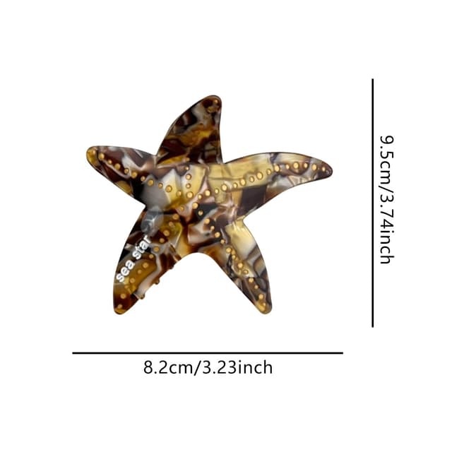 Thumbnail 1 de Big Sea Starfish Hair Clips 1pc