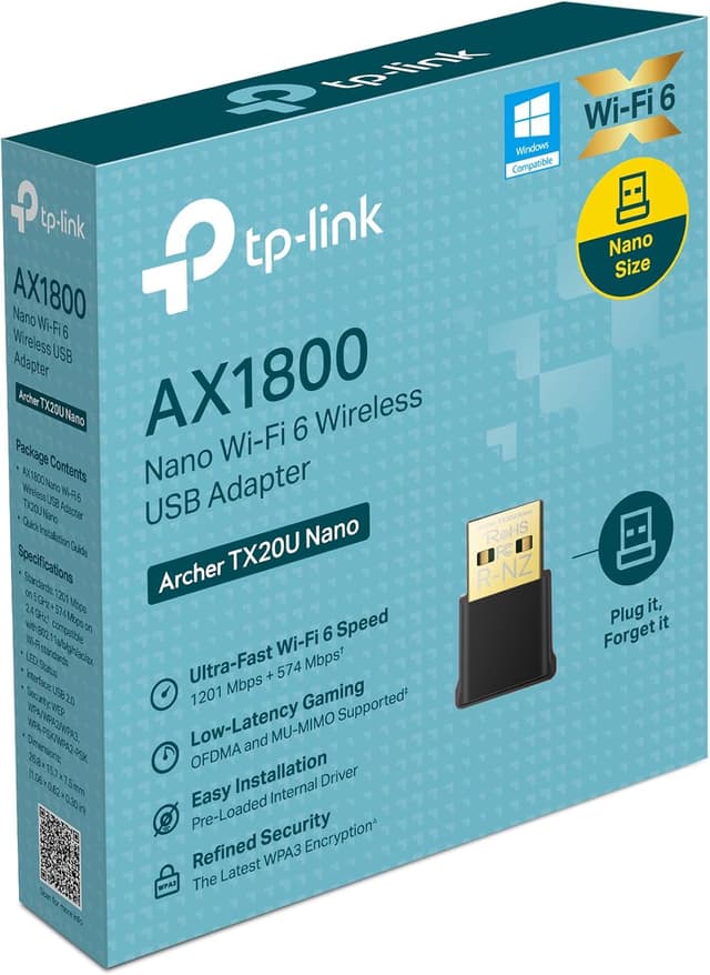 Thumbnail 4 de TP-Link Archer TX20U Nano WLAN Stick 1201 Mbps