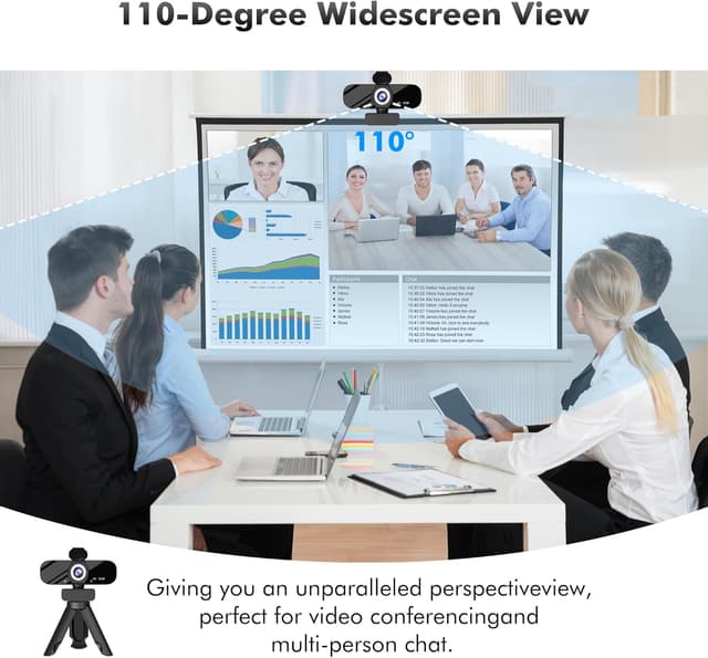 Thumbnail 4 de Gohero Full HD 1080P Webcam für Videoanrufe