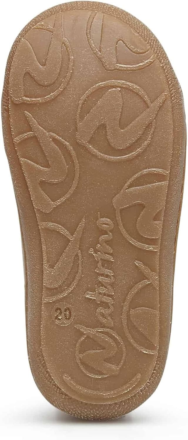 Detalle de Naturino Lauflernschuhe aus Leder mit Wollfutter – Schnürschuhe für den Start ins Gehen