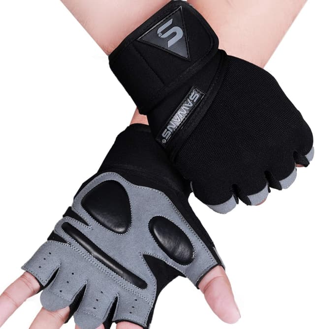 Thumbnail 6 de SAWANS Guantes de Gimnasio con Soporte de Muñeca