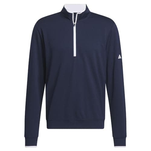 Thumbnail 2 de adidas Lightweight Half-Zip Top para Hombre 🌊 - Navy