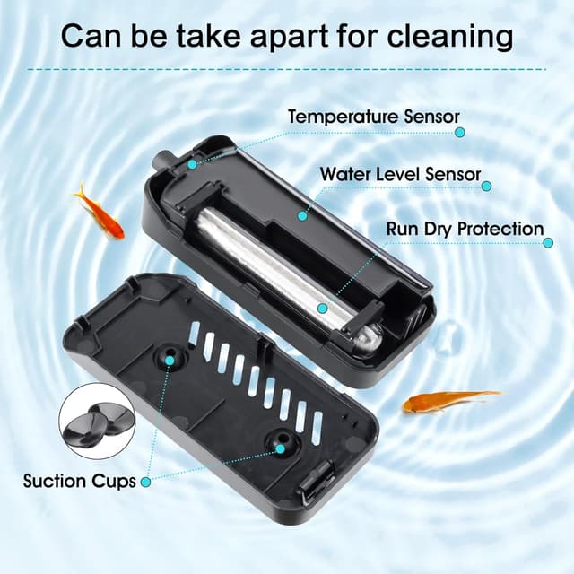 Thumbnail 2 de hygger Mini Aquarium Heater 50W