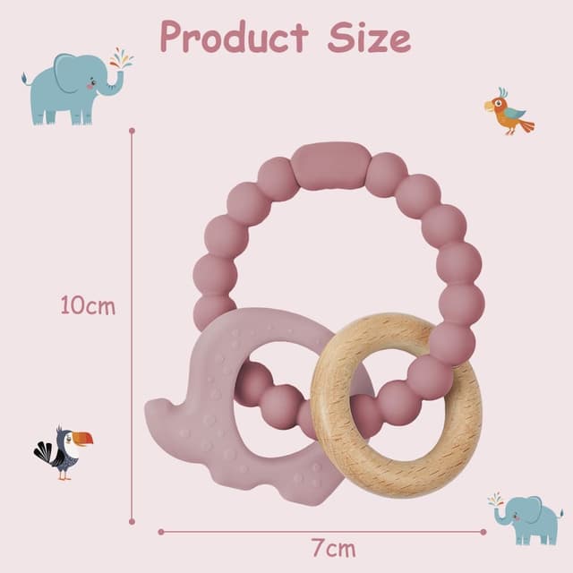 Thumbnail 1 de Vicloon Giocattolo dentizione polpo in silicone