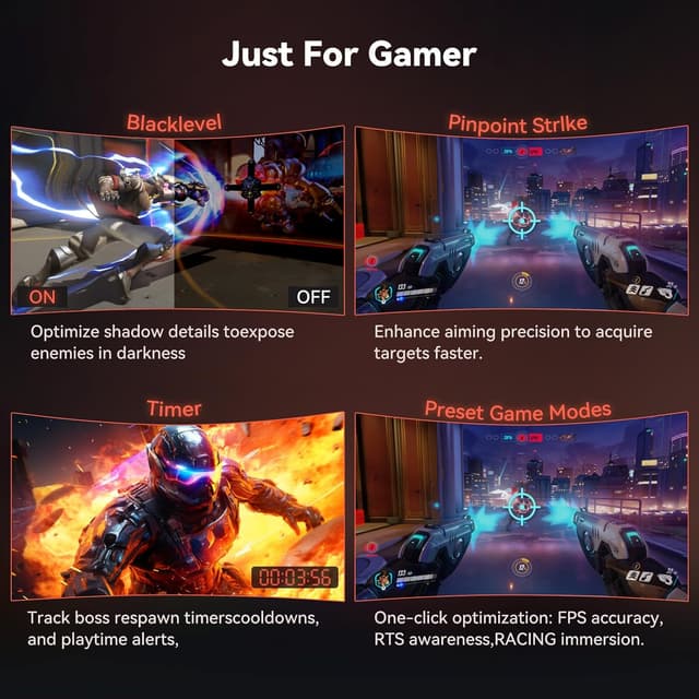 Detalle 2 de Raywego 34 Inch Ultrawide Monitor 3440×1440