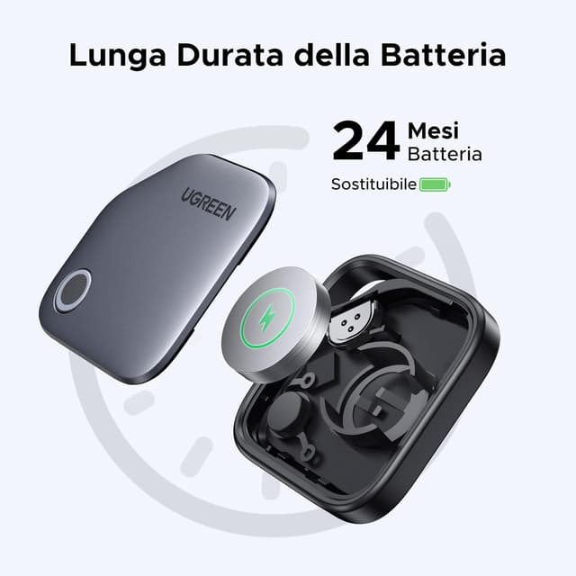 Detalle de UGREEN FineTrack Smart Finder per SmartTag 24 mesi