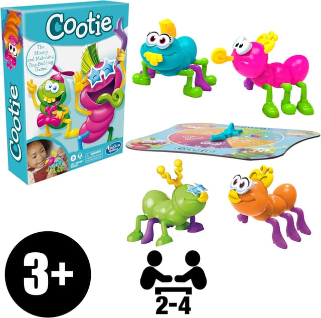 Thumbnail 6 de Hasbro Cootie Bug-Building Game