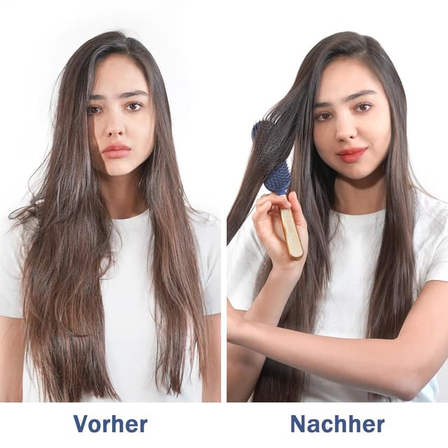 Detalle 2 de SHINLEA Entwirrende Haarbürste für nasses Haar