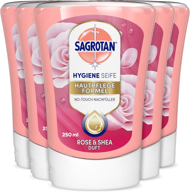 Imagen de Sagrotan No-Touch Nachfüller Handseife 5×250 ml en OfertitasTOP
