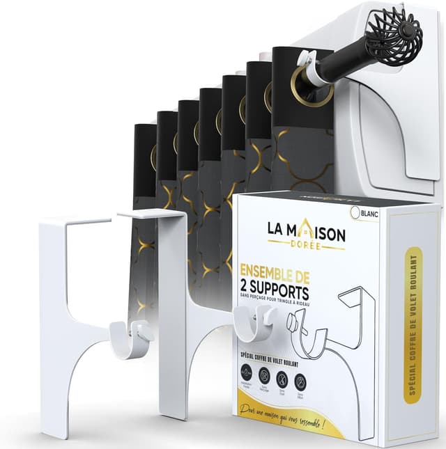 Detalle de La Maison Dorée supports tringle rideaux 2