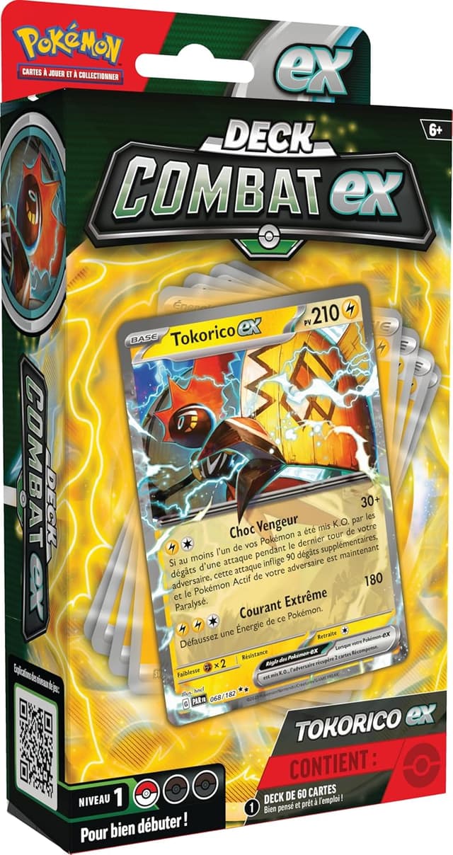 Imagen de Pokémon Deck Combat Tokorico-ex 60 cartes en OfertitasTOP