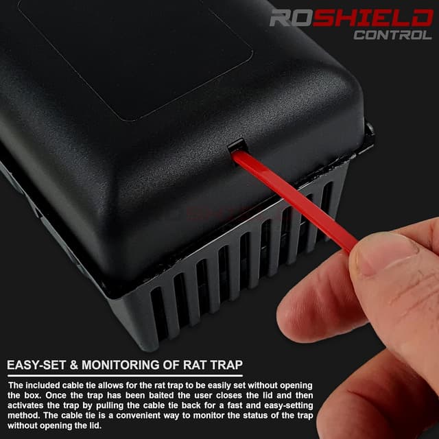 Thumbnail 6 de ROSHIELD 2X Rat Trap Killer Box Pack of 2 🐀
