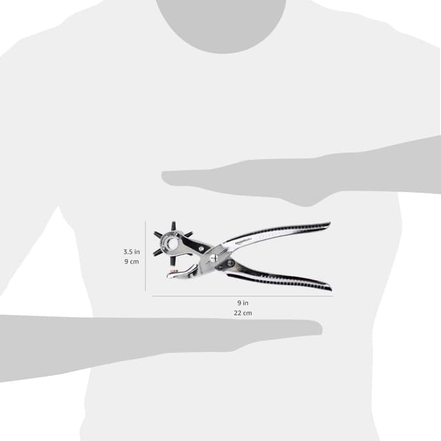 Thumbnail 4 de Amazon Basics Leder-Lochzangen-Set 2–4,5 mm