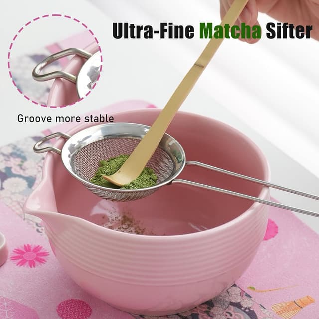 Detalle de Clay&Fire Matcha Whisk Set 9-piece 🍵