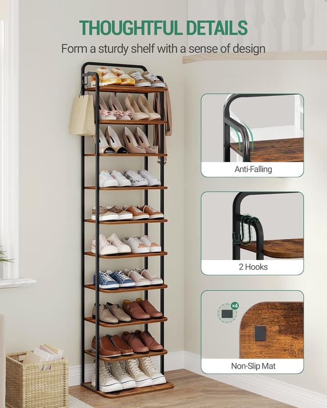 Thumbnail 2 de Hzuaneri Étagère à Chaussures Verticale SR23001B