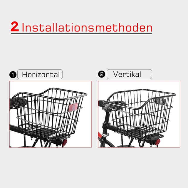 Detalle de Cestino bici posteriore 20 litri nero