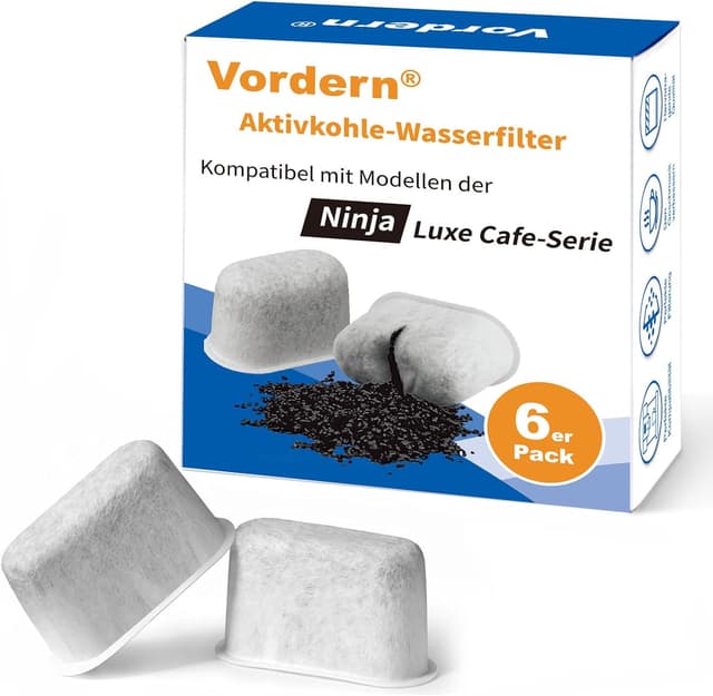 Imagen de Ninja Aktivkohle Wasserfilter 6er Pack für Luxe en OfertitasTOP
