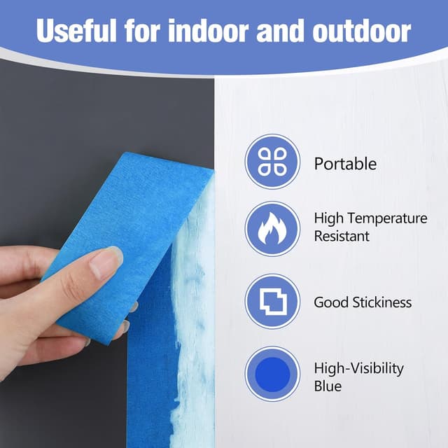 Detalle de Fyguard blue masking tape 48mm x 50m