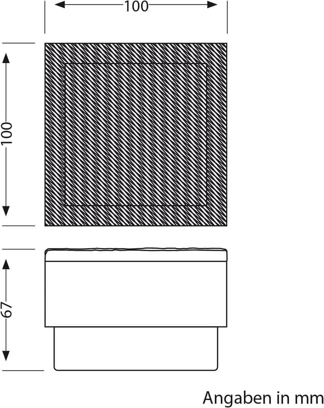 Thumbnail 5 de ledscom.de 3 pezzi LED pavimentazione 10 x 10cm